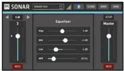 HK AUDIO Sonar 112Xi - L'appli SONAR REMOTE - 6