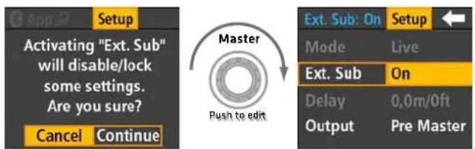 HK AUDIO Sonar 112Xi - Setup Options - 2