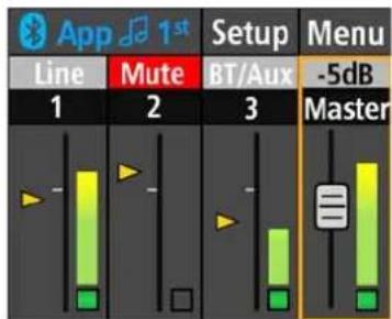 HK AUDIO Sonar 112Xi - Fonctions du menu - 1