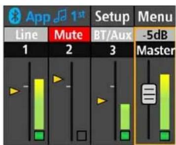 HK AUDIO Sonar 112Xi - Funzioni del menu - 1