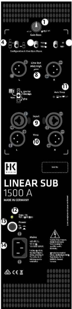 HK AUDIO L SUB 1800 A - of # play must be - 1