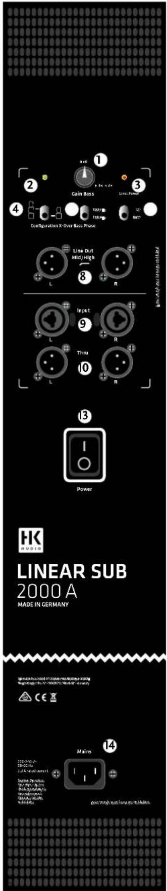 HK AUDIO L SUB 1800 A - of # play must be - 3
