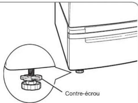 LG SteamDryer DLGX2802W - installation du piédestaL - 5