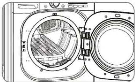 LG SteamDryer DLGX2802W - Para instalar el estante de secado - 2