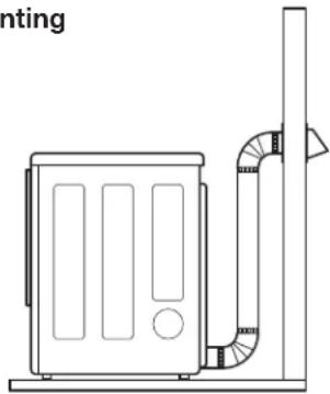 LG SteamDryer DLGX2802W - Routing and Connecting Ductwork - 1