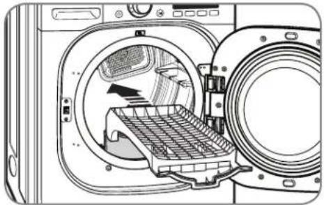 LG SteamDryer DLGX2802W - To Install the Drying Rack - 1