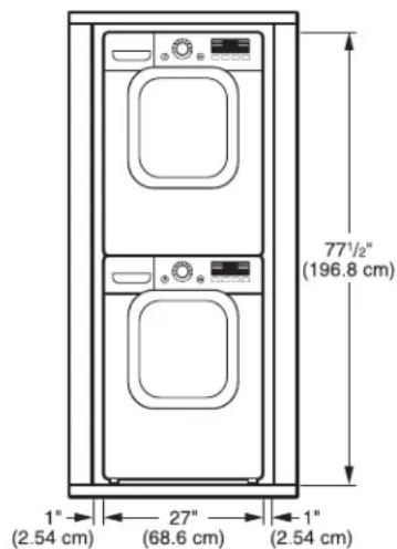 LG SteamDryer DLGX2802W - INSTALLATION WITH OPTIONAL PEDESTAL BASE OR STACKING KIT - 2