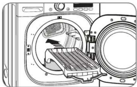 LG SteamDryer DLGX2802W - Para instalar el estante de secado - 1