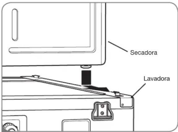 LG SteamDryer DLGX2802W - INSTALACIÓN DEL KIT DE APILADO (cont.) - 1