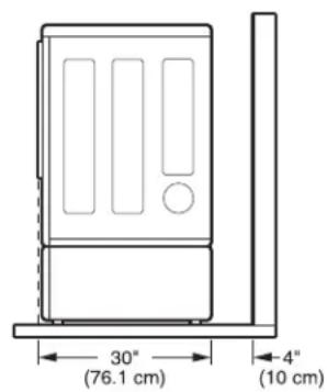 LG SteamDryer DLGX2802W - INSTALLATION WITH OPTIONAL PEDESTAL BASE OR STACKING KIT - 1