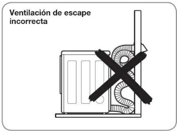 LG SteamDryer DLGX2802W - Direccionamiento y conexión del sistema de conducto de escape - 2