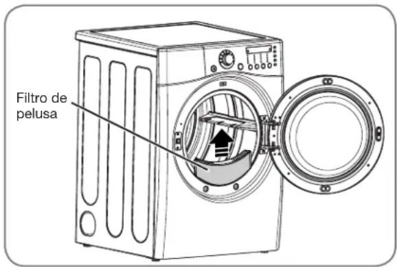 LG DLG2702V - REVISE EL FILTRO DE PELUSA ANTES DE CADA USO - 1