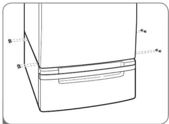 LG DLG2702V - INSTALLATION DU PIÉDESTAL (suite) - 2