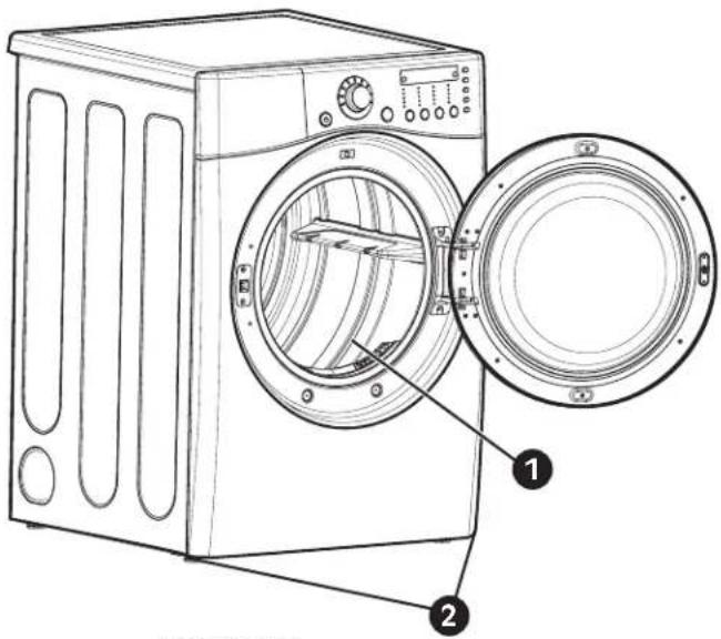 LG DLG2702V - GRILLE DE SÉCHAGE - 1