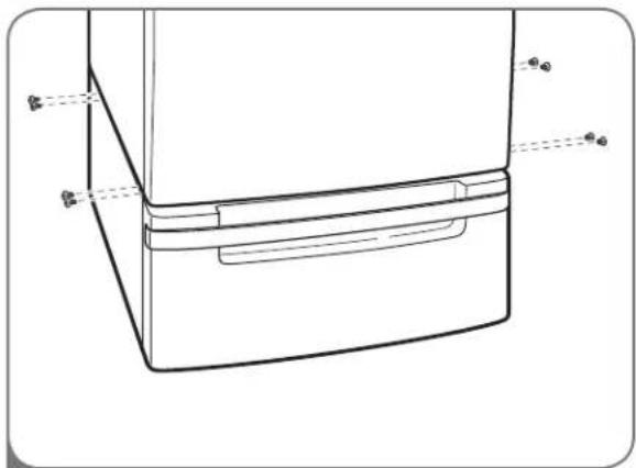 LG DLG2702V - PEDESTAL INSTALLATION (cont.) - 2