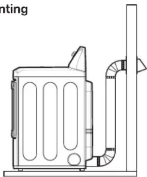 LG DLG5002W - Routing and Connecting Ductwork - 1