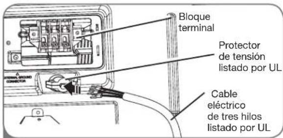 LG DLG5002W - Conexión de tres hilos para secadoras eléctricas: Cable eléctrico con enchufe - 1