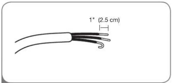 LG DLG5002W - Three-Wire Connection for Electric Dryers: Direct Wire - 1