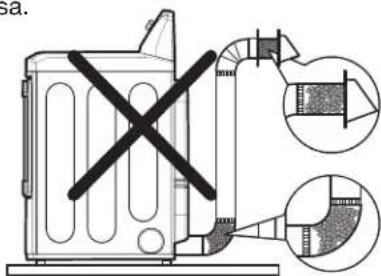 LG DLG5002W - Flujo de Aire Restringido o Bloqueado - 3