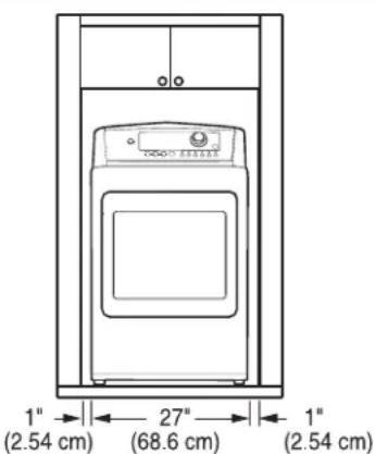 LG DLG5002W - INSTALLATION LOCATION REQUIREMENTS - 2
