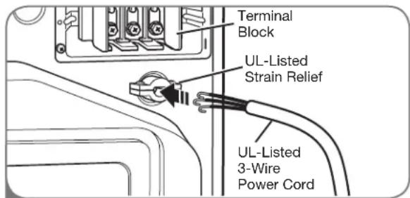 LG DLGX2502W - Three-Wire Connection for Electric Dryers: Direct Wire - 2