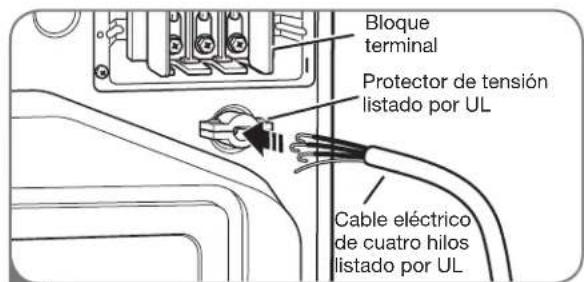 LG DLGX2502W - Conexión de cuatro hilos para secadoras eléctricas: Conexión directa - 2