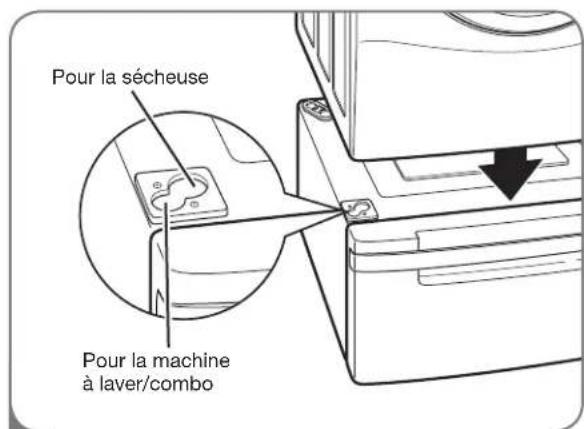 LG DLGX2502W - INSTALLATION DU PIÉDESTAL - 1