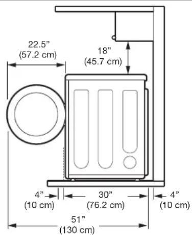 LG DLGX2502W - CLEARANCES - 1