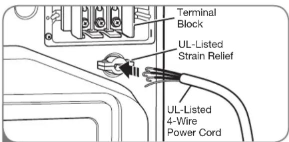 LG DLGX2502W - Four-Wire Connection for Electric Dryers: Direct Wire - 2
