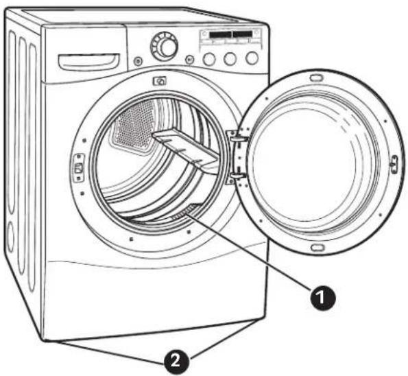 LG DLGX2502W - ESTANTE DE SECADO - 1