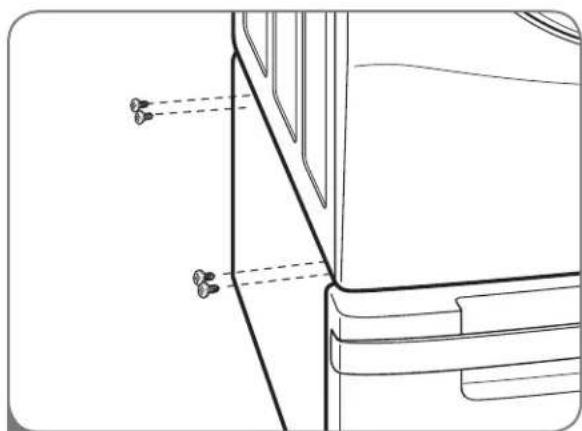 LG DLGX2502W - PEDESTAL INSTALLATION (cont.) - 2