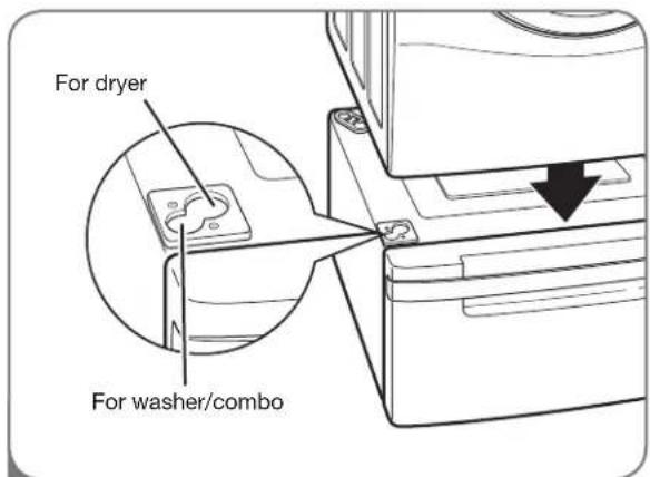 LG DLGX2502W - PEDESTAL INSTALLATION (cont.) - 1