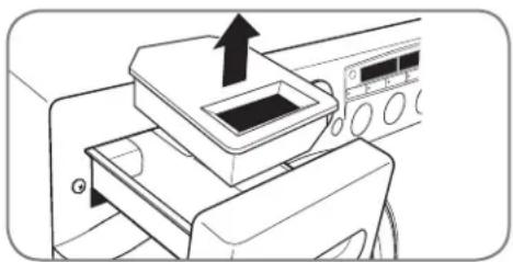 LG DLGX2502W - To Fill the Steam Feeder - 2