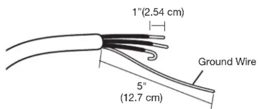 LG DLGX2502W - Four-Wire Connection for Electric Dryers: Direct Wire - 1