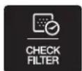 LG DLE2301R - CHECK THE LINT FILTER BEFORE EVERY LOAD - 1