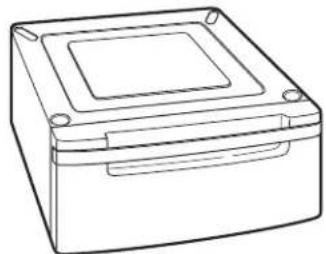 LG DLE2301R - INSTALACIONES CON LA BASE PEDESTAL O KIT DE APILADO OPCIONALES - 3