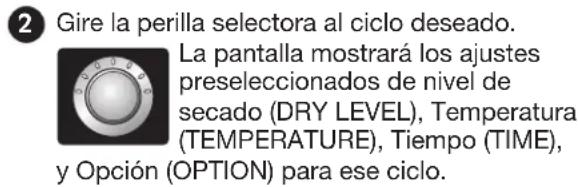 LG DLG2102W - funcionamiento de La Secadora - 2