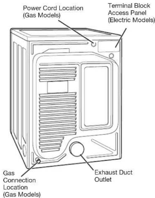 LG DLG2102W - LEVELING FEET - 2