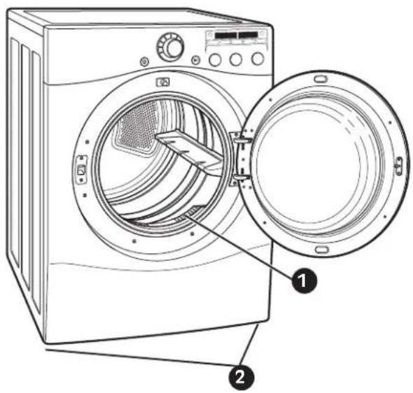 LG DLG2302R - DRYING RACK - 2
