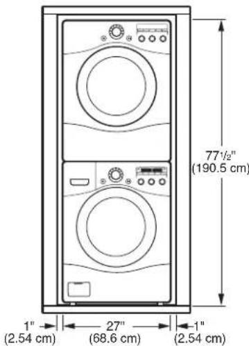 LG DLG2302R - INSTALLATIONS WITH OPTIONAL PEDESTAL BASE OR STACKING KIT - 2
