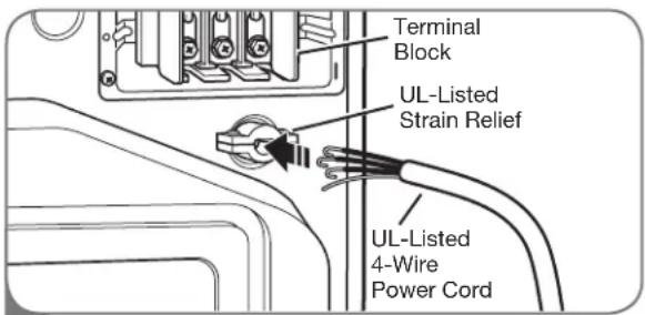 LG DLG2302R - Four-Wire Connection for Electric Dryers: Direct Wire - 2