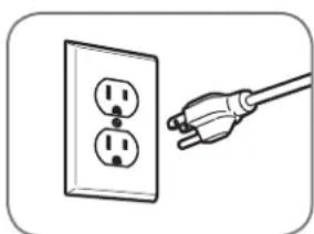 LG DLG2302R - Branchement électrique - 1