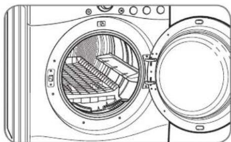 LG DLG2302R - Para instalar el estante de secado - 2