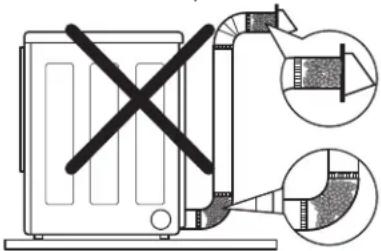 LG DLG2302R - Pour mettre en marche le cycle de test du conduit d'évacuation : - 12