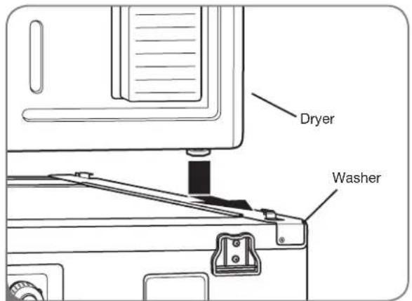 LG DLG2302R - STACKING KIT INSTALLATION (cont.) - 1