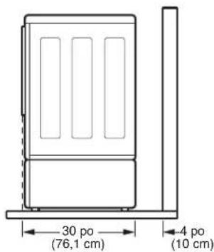 LG DLG2302R - INSTALLATIONS AVEC PIÉDESTAL OU TROUSSE D'EMPILAGE EN OPTION - 1