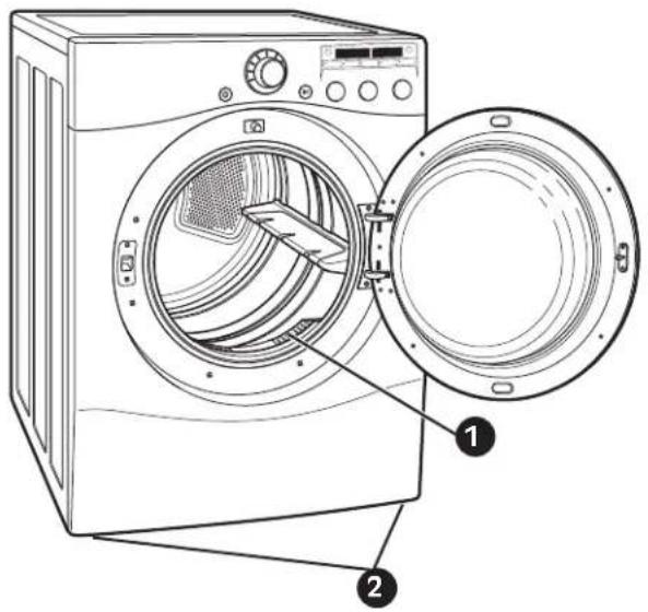 LG DLG2302R - GRILLE DE SÉCHAGE - 2