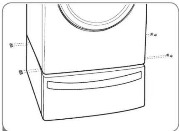 LG DLG2302R - INSTALACIÓN DEL PEDESTAL (cont.) - 2