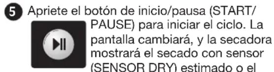 LG DLE2101W - funcionamiento de La Secadora - 6