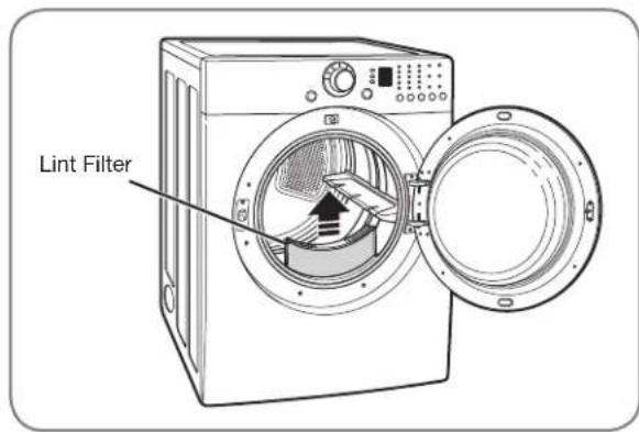 LG DLE2101W - Maintaining Ductwork - 1